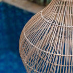 Rotan Hanglamp ALAM – Handgeweven Boho Lampenkap (40/50 cm)