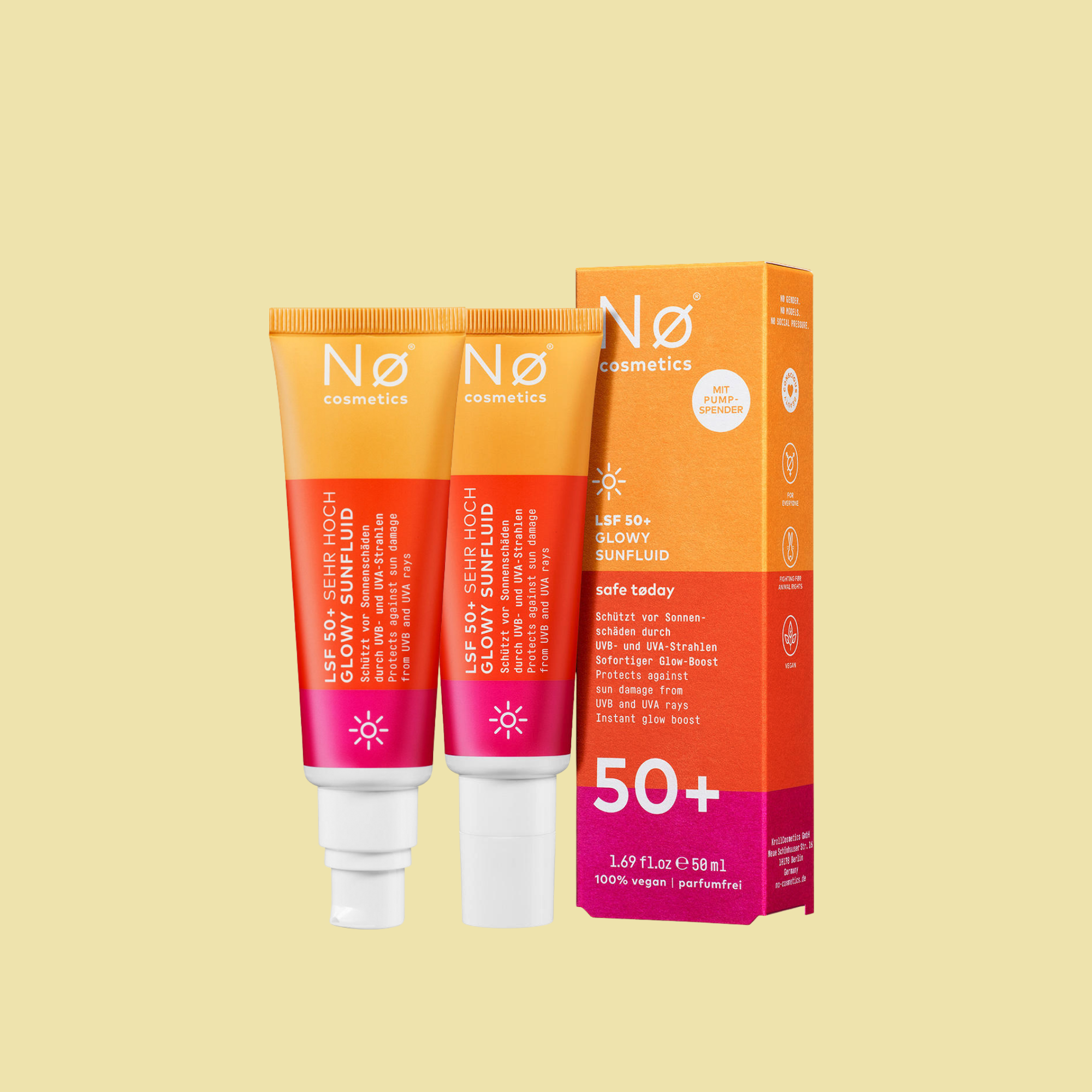 NURA Glowy SPF50 Duo